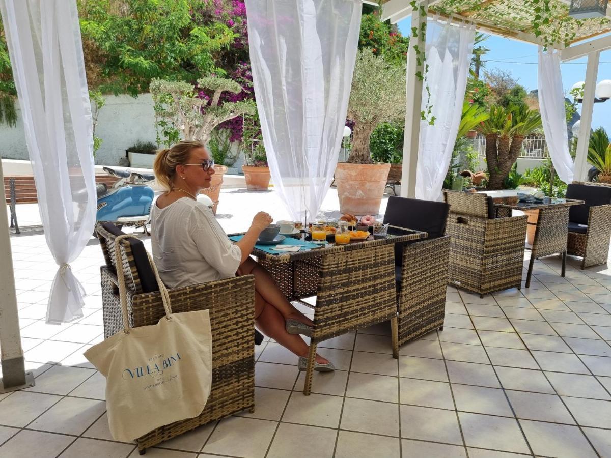 Villa Bina Sea Hotel Sant'Angelo  Bagian luar foto